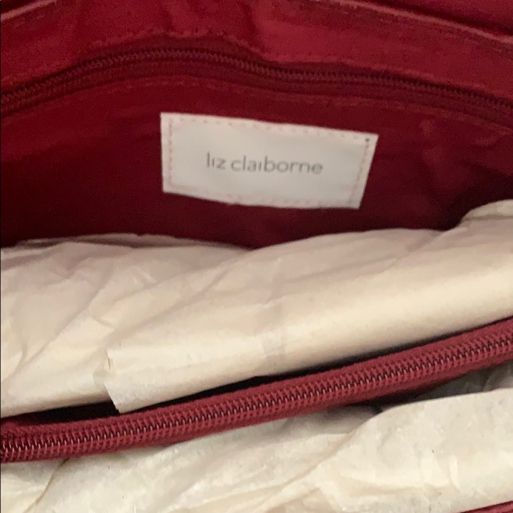 Dark Red Small Hand Bag - Picture 3 of 5